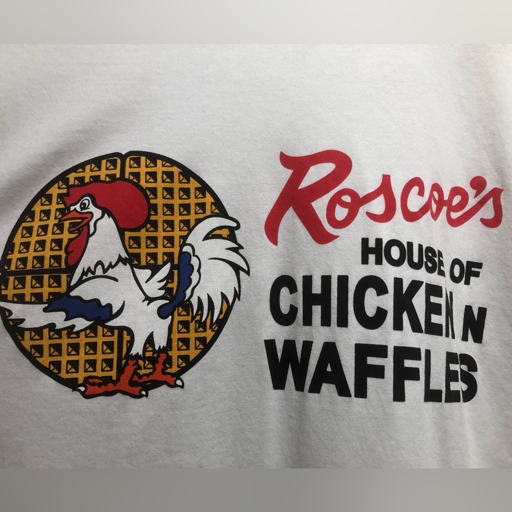 American Roadtrip Men’s Roscoe’s House of Chicken N Waffles Large pre-owned